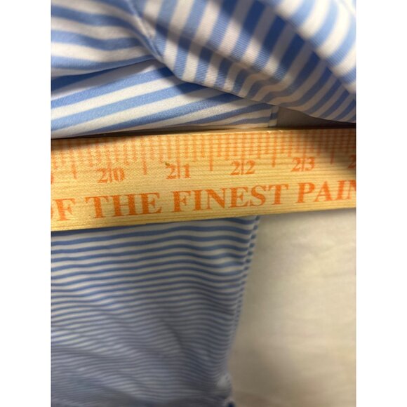 RLX Mens Striped Polo Shirt Blue & White Paris 2024 Embroidered - Picture 6 of 11